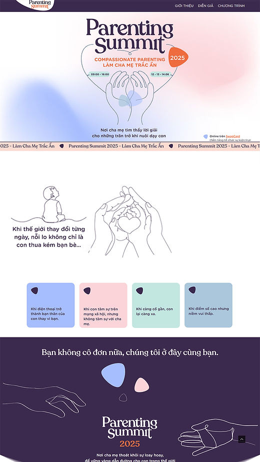 Landing page khách hàng Web1trang