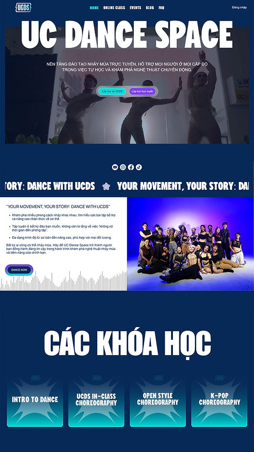 Landing page khách hàng Web1trang